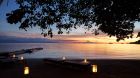 Amanwana Bay Beach at Sunset